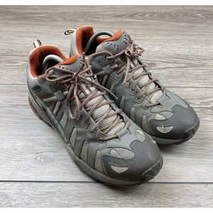 Vasque Men's Blue Trail Running Hiking Gore Waterproof Shoes Grey Size 10.5 M